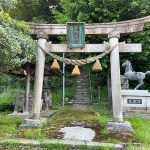 石川県能美市の白鬚神社へ参拝に行ったら、神社の裏に古墳があった！